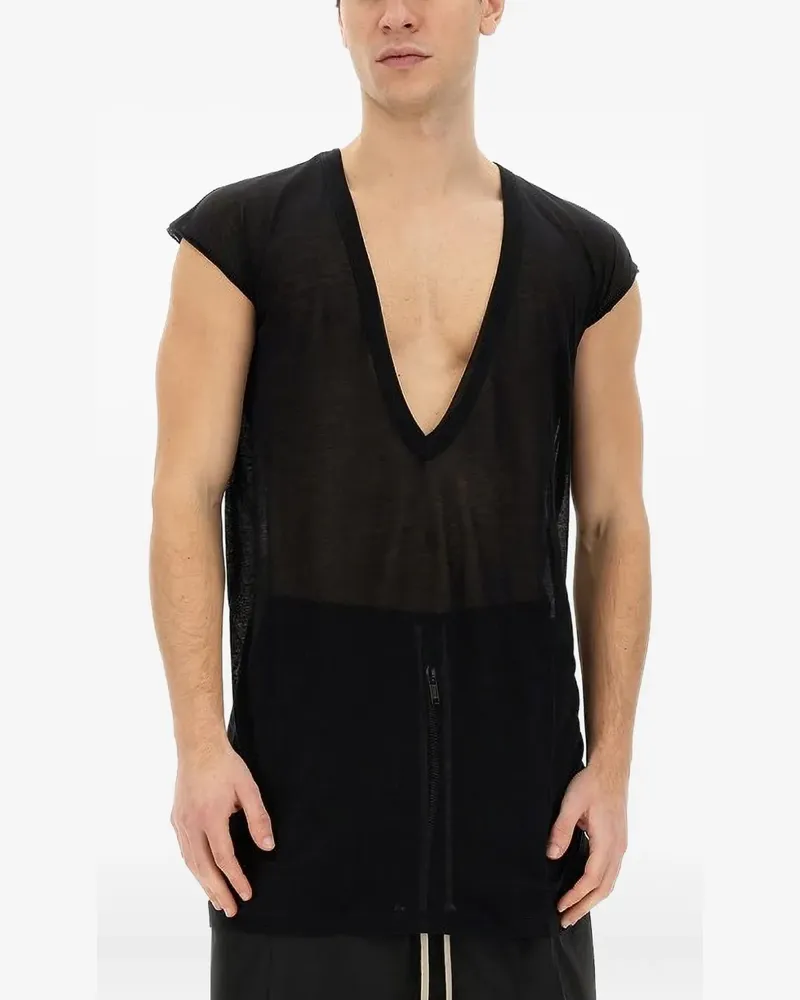 Rick Owens Dylan T-Shirt - Schwarz Schwarz
