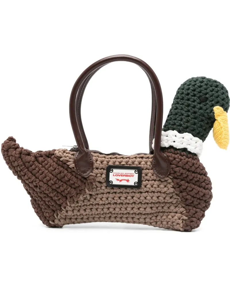 Charles Jeffrey Loverboy Duck Tote Bag - Braun Braun
