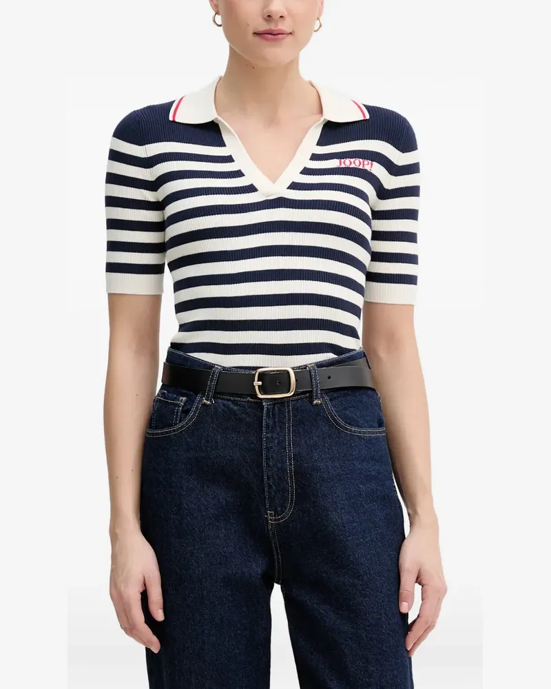 JOOP! Kkolo striped short-sleeved T-shirt - Blau Blau