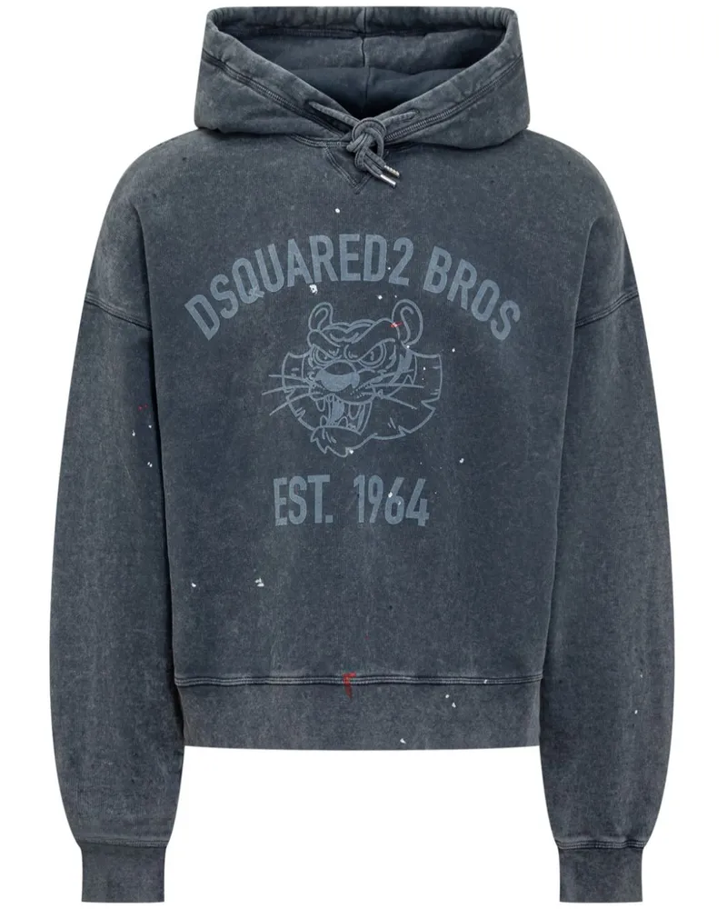 Dsquared2 Cypro Hoodie - Blau Blau