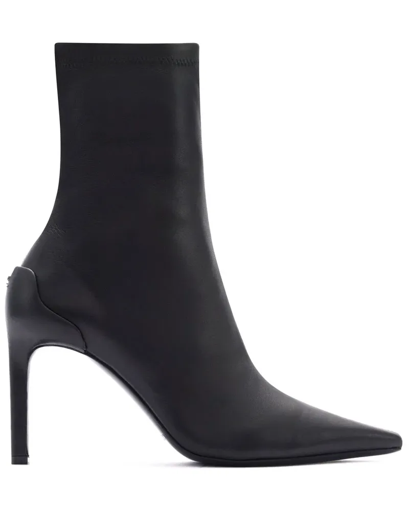 Courrèges Stiletto-Stiefel - Schwarz Schwarz