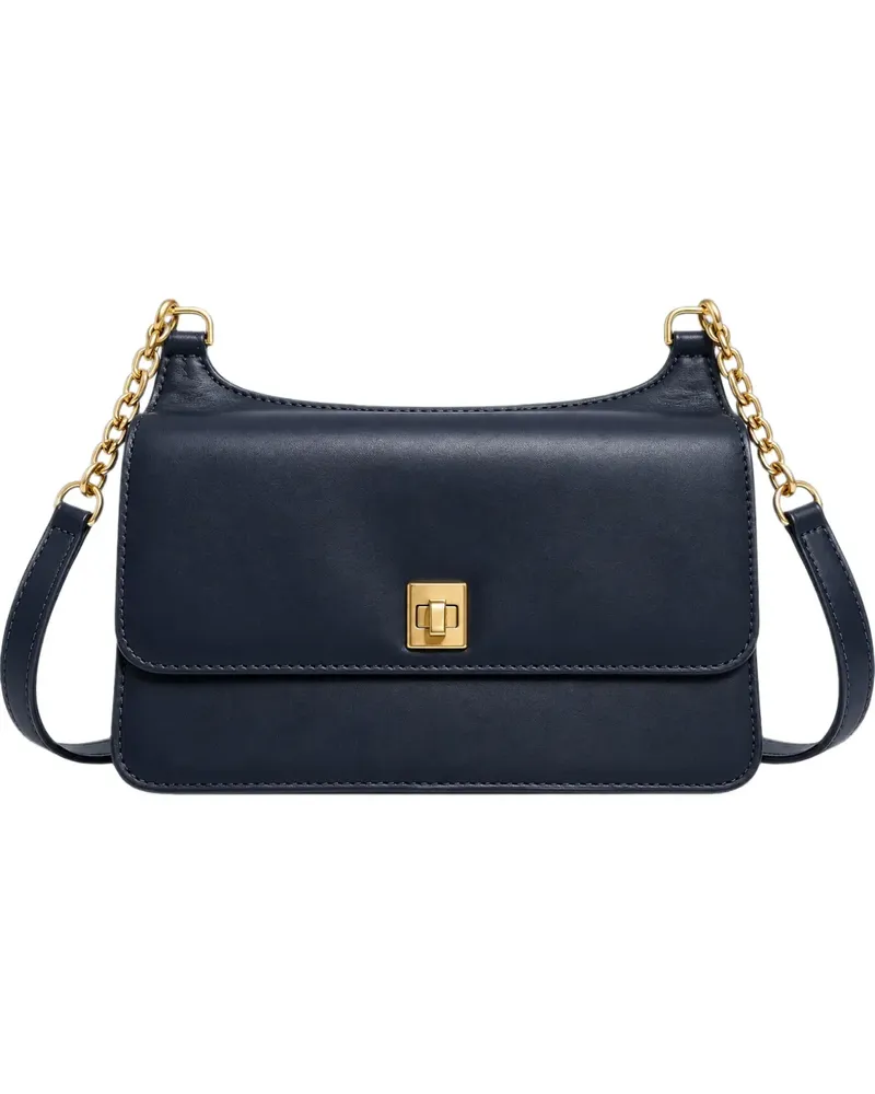 Michael Kors Natalie leather shoulder bag - Blau Blau