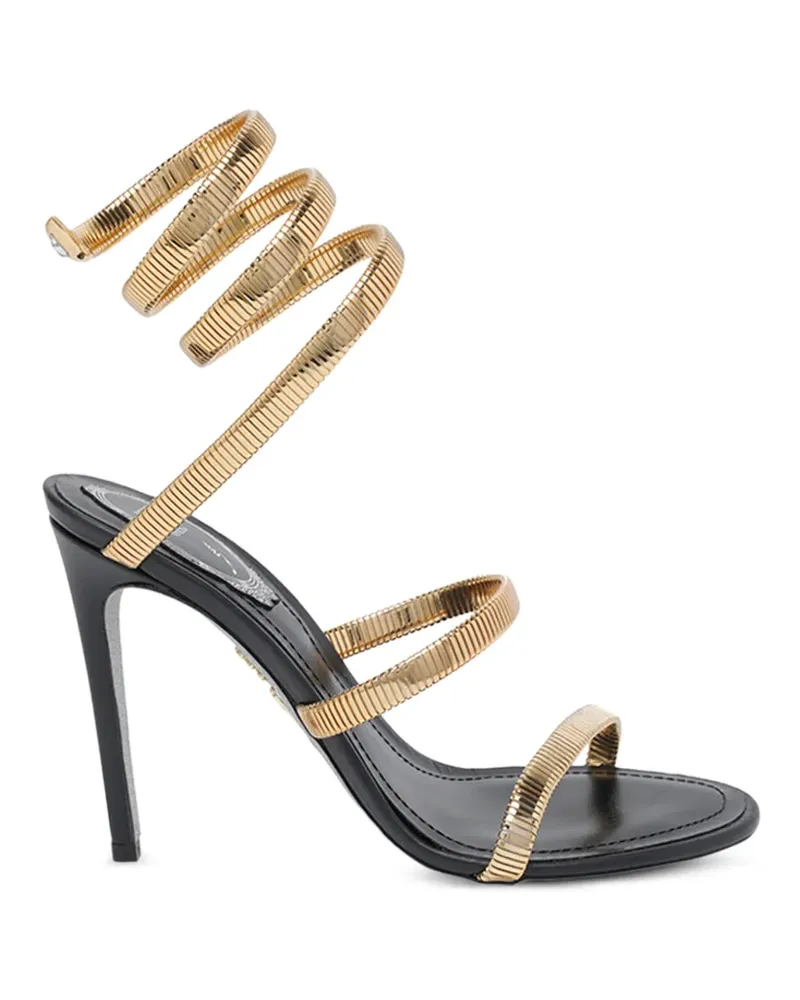 René Caovilla Juniper sandals - Gold Gold