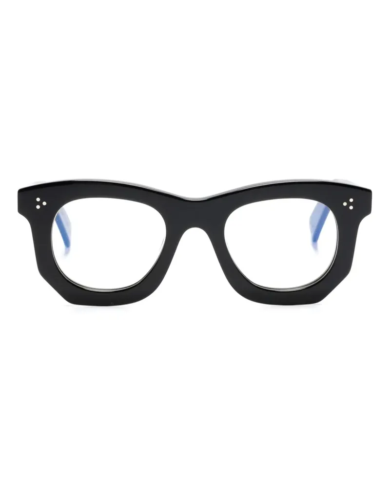 Lesca Ogre XL Brille mit eckigem Gestell - Schwarz Schwarz