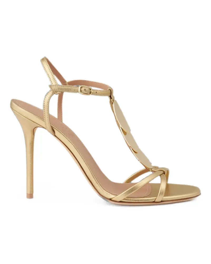 Malone Souliers Kali Sandalen im Metallic-Look - Gold Gold