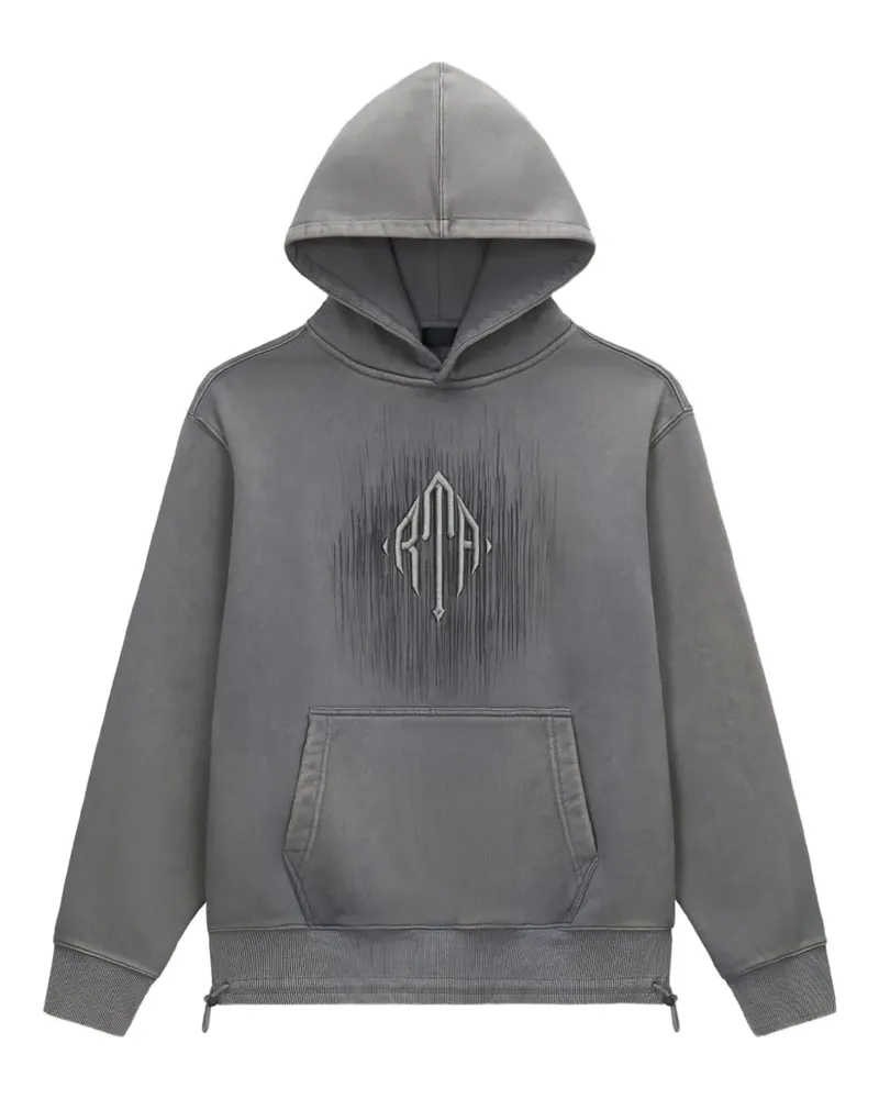 RTA Jordan Hoodie mit Monogramm-Print - STONE ETCHED MONOGRAM Stone