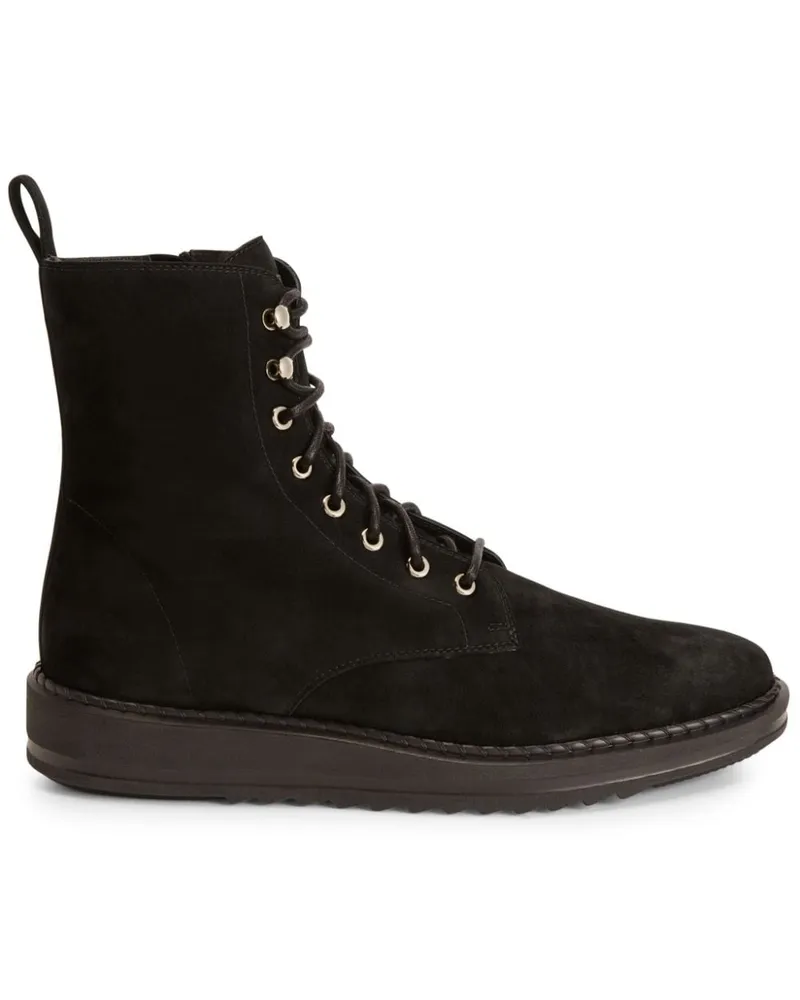 Giuseppe Zanotti Bassline Schnürstiefel - Schwarz Schwarz