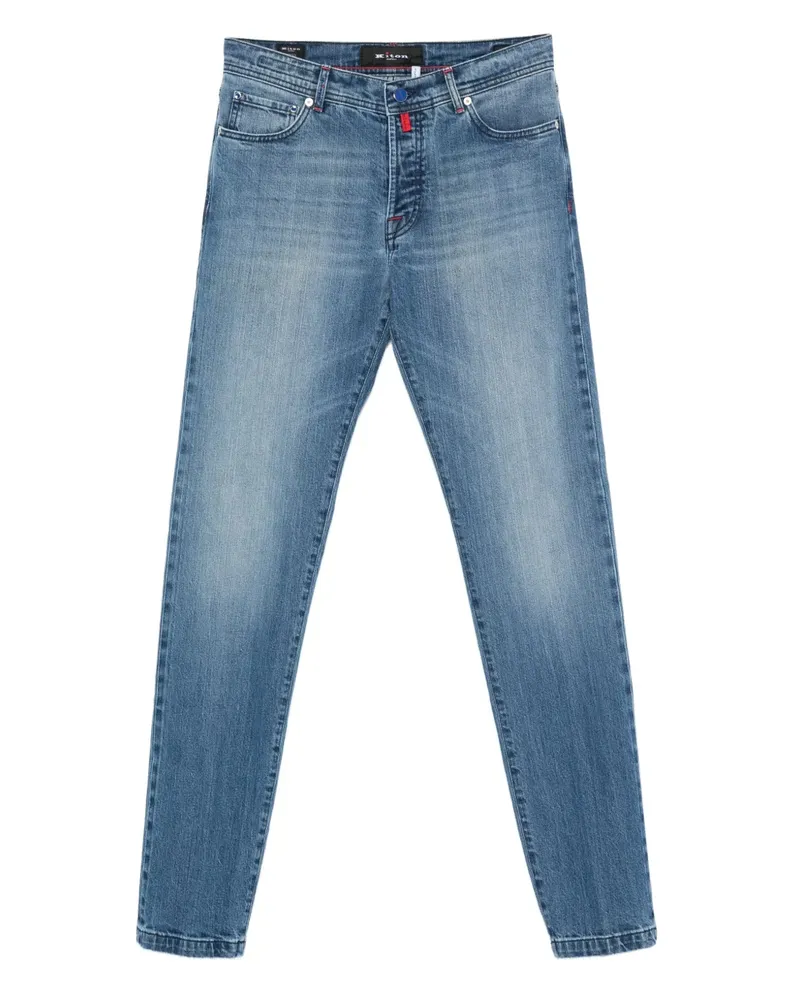 Kiton Jeans aus Baumwolle - Blau Blau