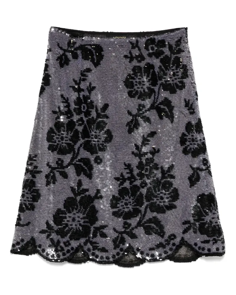ASHISH Rock mit Pailletten - Schwarz Schwarz