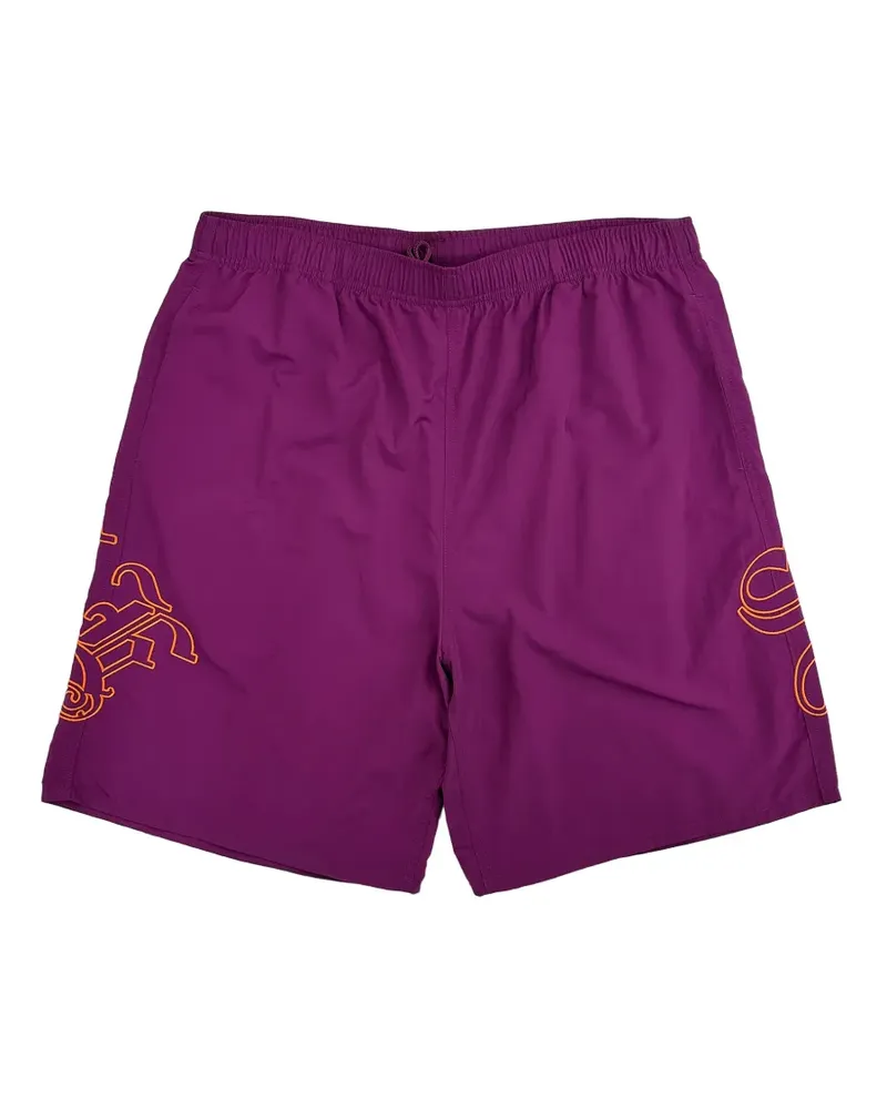 Supreme Being Old English shorts - Violett Violett
