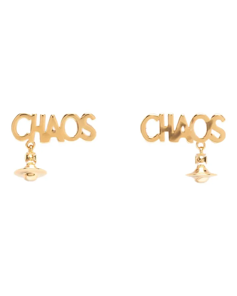 Vivienne Westwood Chaos Orb Ohrstecker - Gold Gold