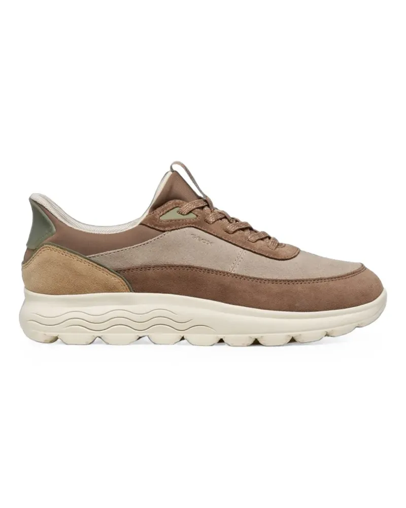 Geox Spherica panelled sneakers - Braun Braun