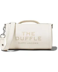 Marc Jacobs The Duffle Reisetasche aus Leder Weiß