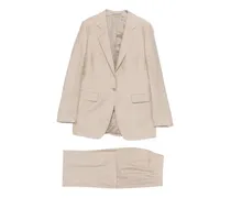 Einreihiger Anzug - Nude