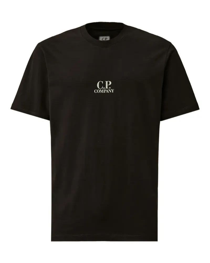 C.P. Company T-Shirt mit grafischem Print - Schwarz Schwarz