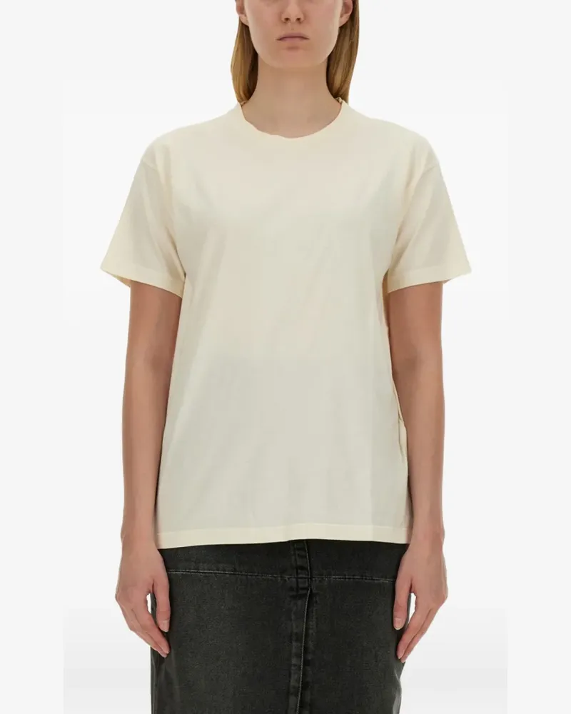 Maison Margiela T-Shirt mit rundem Ausschnitt - Nude Nude