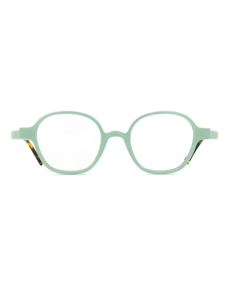 Eyepetizer Ventura Brille mit rundem Gestell - Grün Grün