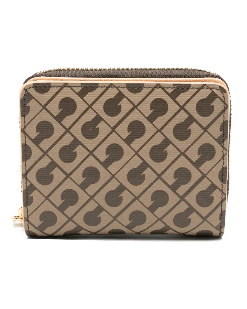 Gherardini patterned wallet - Nude Nude