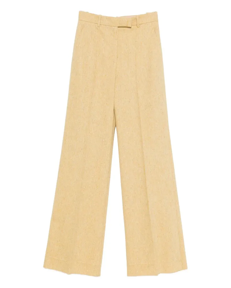 Valentino Garavani belt-loop trousers - Gelb Gelb