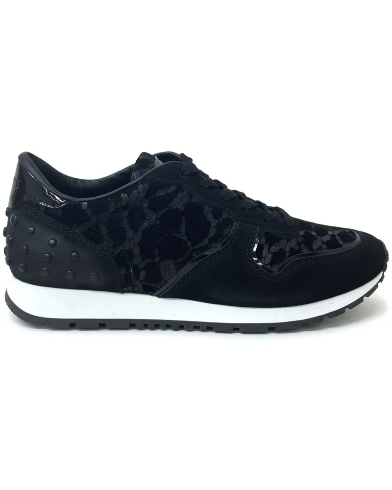 TOD'S Sneakers mit Schnürung - Schwarz Schwarz