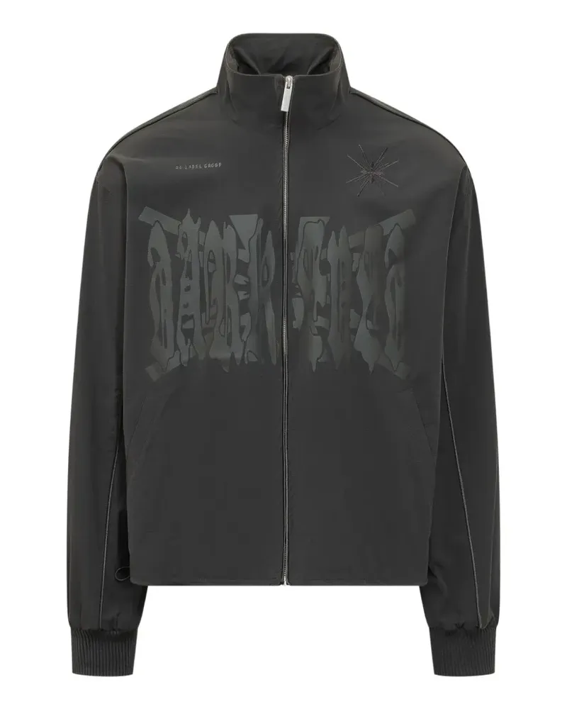 44 LABEL GROUP zip-up jacket - Schwarz Schwarz