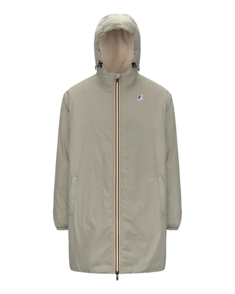 K-Way Le Vrai 4.0 Eiffel East Orsetto coat - Nude Nude