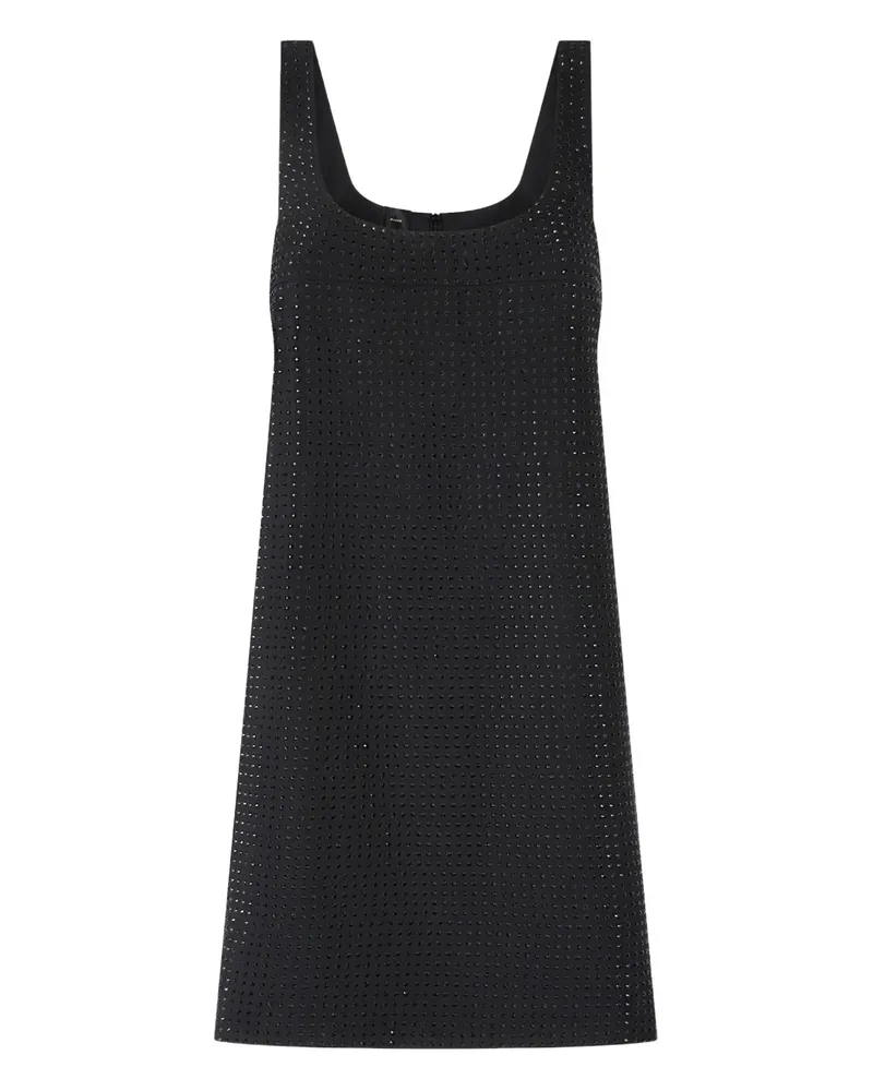 Pinko Verziertes Minikleid - Schwarz Schwarz