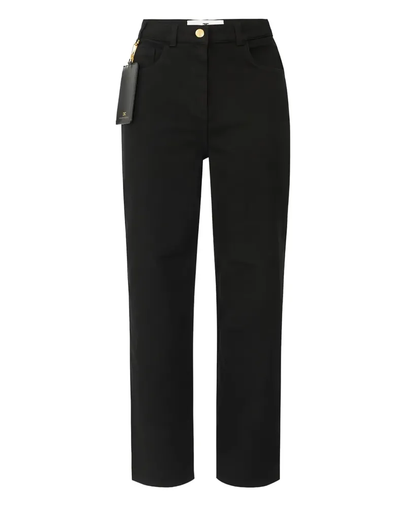 Elisabetta Franchi Five-Pocket-Jeans - Schwarz Schwarz