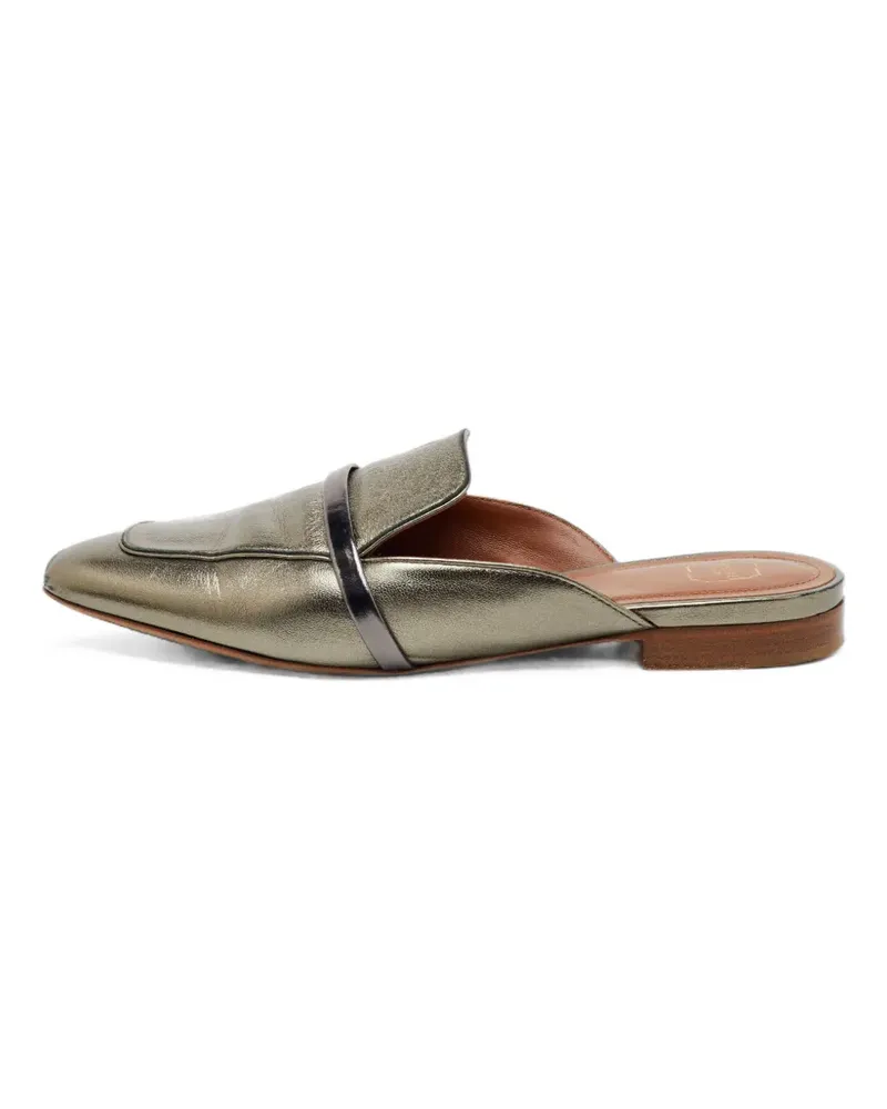 Malone Souliers Mules mit Kontrastriemen - Gelb Gelb