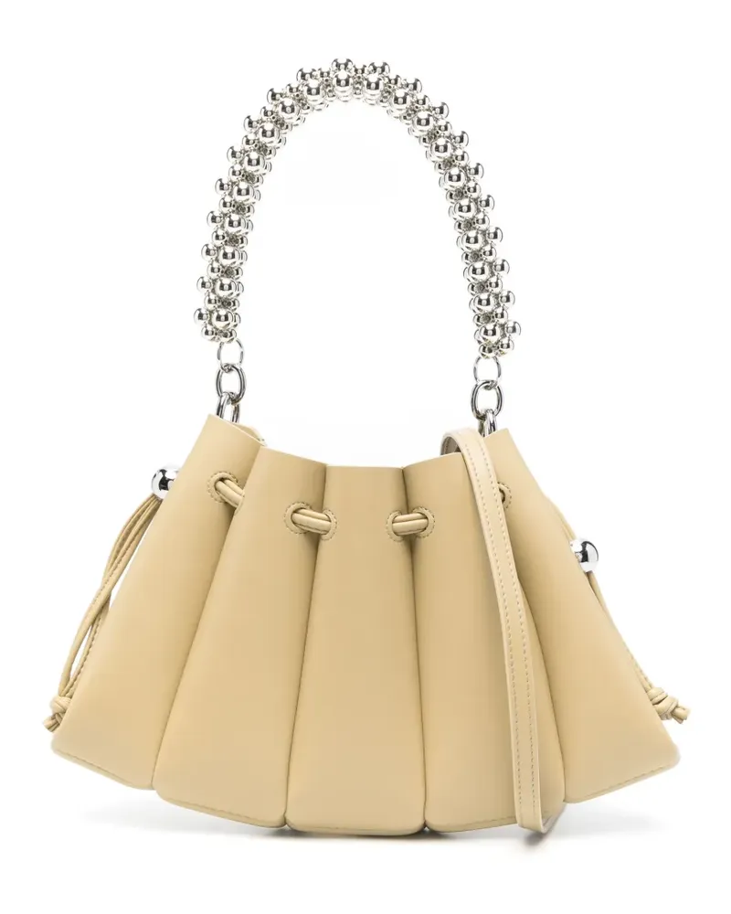 THEMOIRÈ Dafne Beads Schultertasche - Nude Nude
