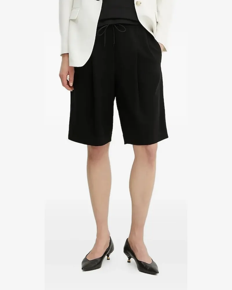 Michael Kors Shorts mit elastischem Bund - Schwarz Schwarz