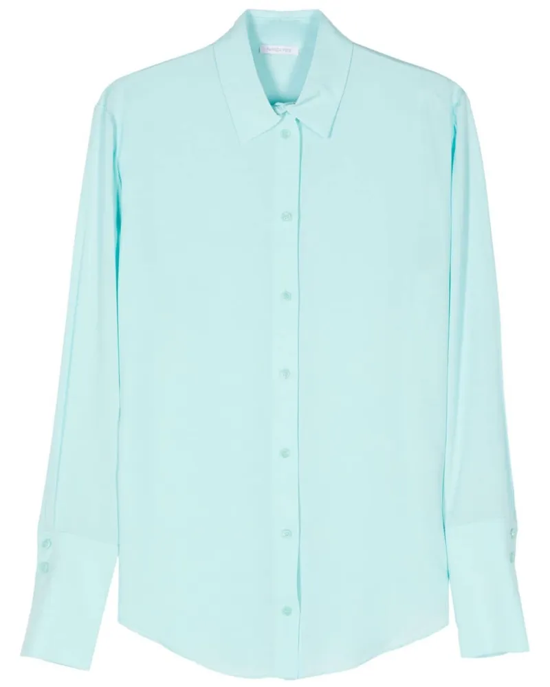 Patrizia Pepe Essential Hemd - Blau Blau