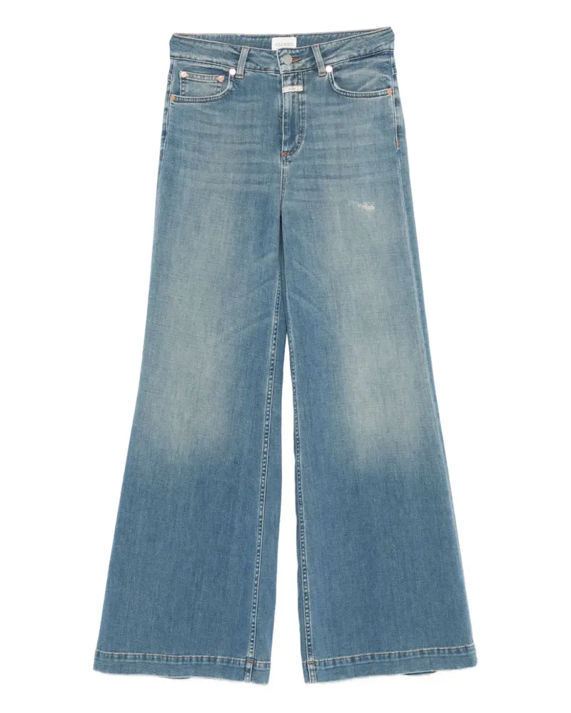 Closed Ausgeblichene Five-Pocket-Jeans - Blau Blau
