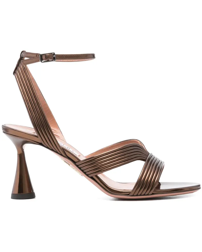 Aquazzura Daryl Sandalen 80mm - Braun Braun