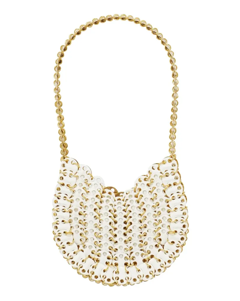 Paco Rabanne 1969 Lunar disc-embellished tote bag - Gold Gold