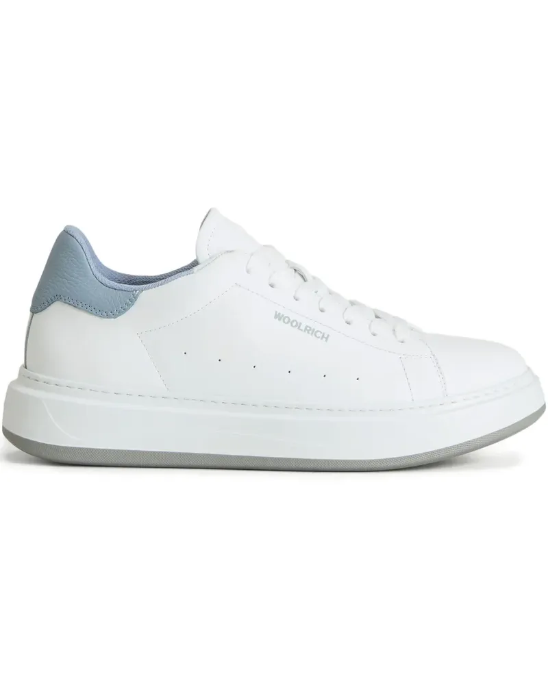 Woolrich Sneakers aus Leder - Weiß Weiß