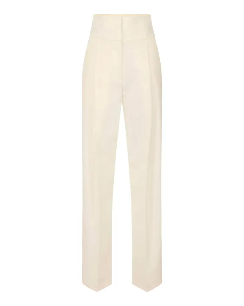 Elisabetta Franchi Hose aus Gabardine - Nude Nude
