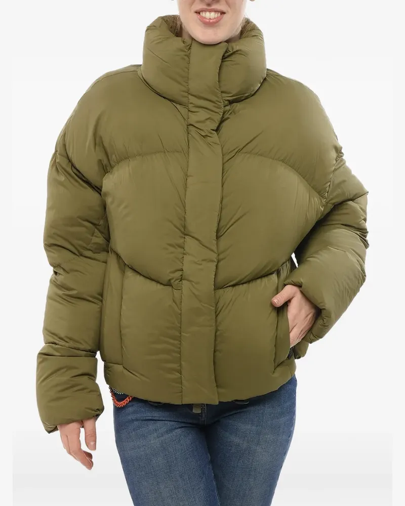 Bacon Gesteppte New Order Jacke mit Stehkragen - Grün Grün
