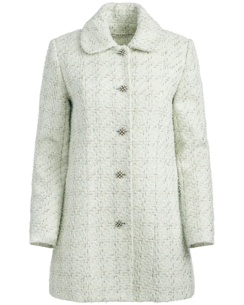 Alice + Olivia Purcell Mantel - Grün Grün