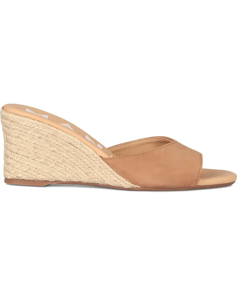 Manebí Hamptons Espadrilles aus Wildleder - Nude Nude