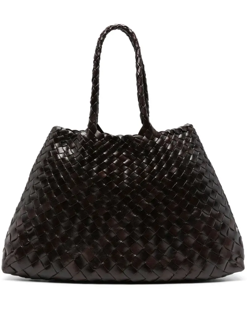 Dragon Diffusion Kleine Santa Croce Handtasche - Braun Braun