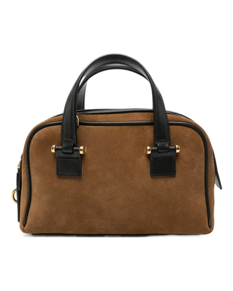 AMI Paris Handtasche aus Wildleder - Braun Braun