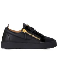 Giuseppe Zanotti Sneakers mit Logo Schwarz