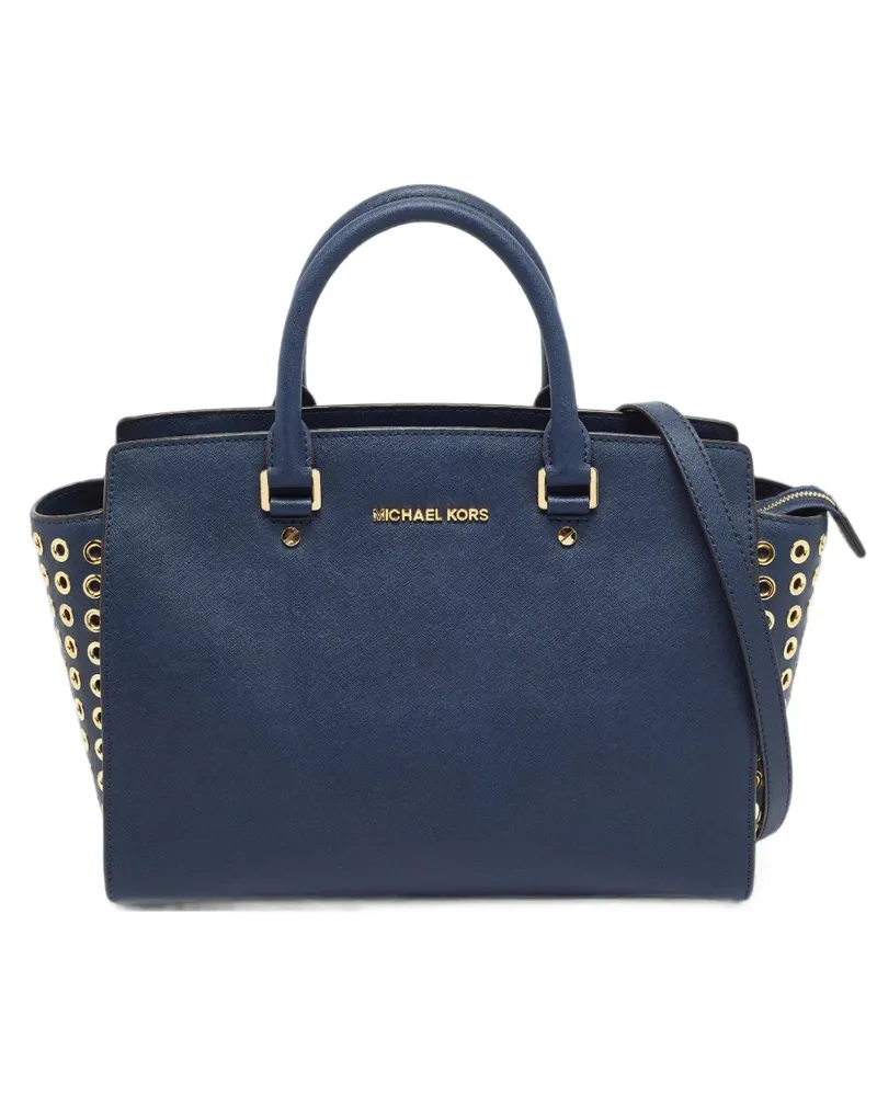 Michael Kors large Selma tote bag - Blau Blau