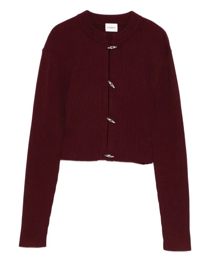 YUZEFI Stella Cardigan - Rot Rot