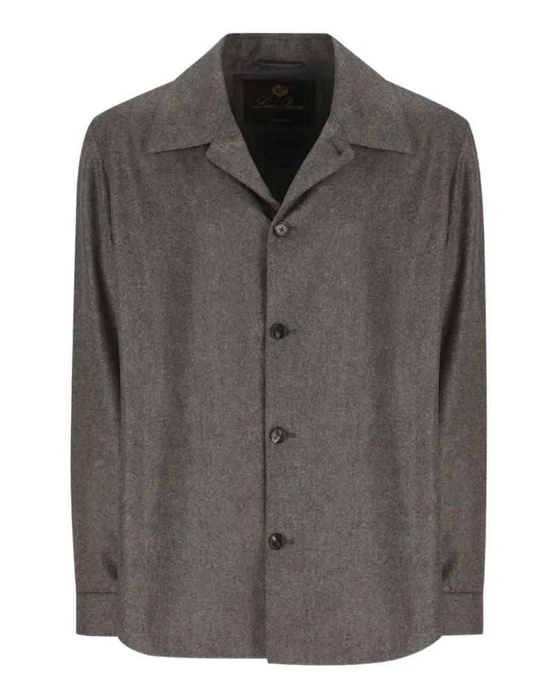 Loro Piana Klassisches Hemd - Braun Braun