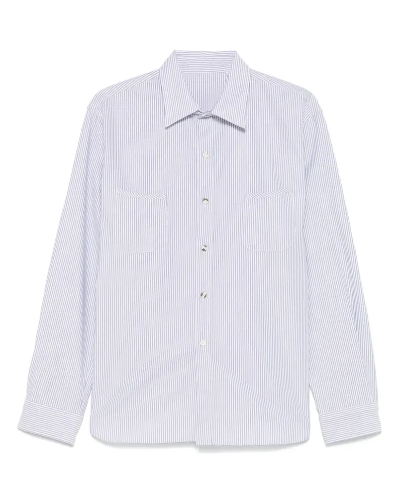 Fortela Gestreiftes Hemd - Blau Blau