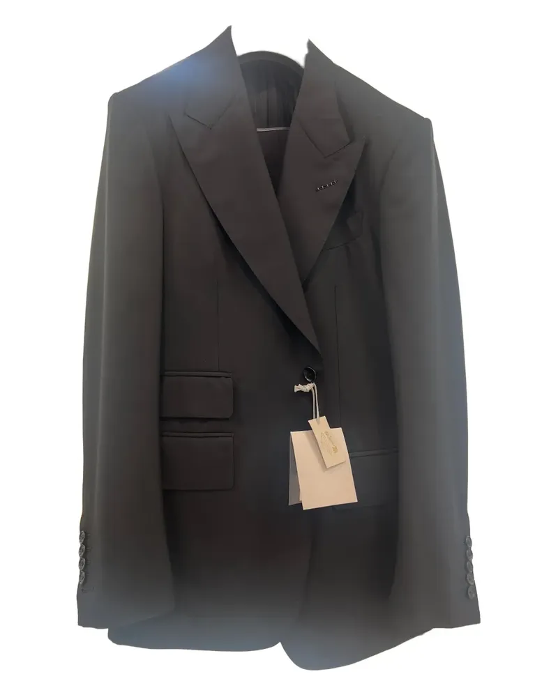 Tom Ford Einreihiger Anzug - BLACK Black