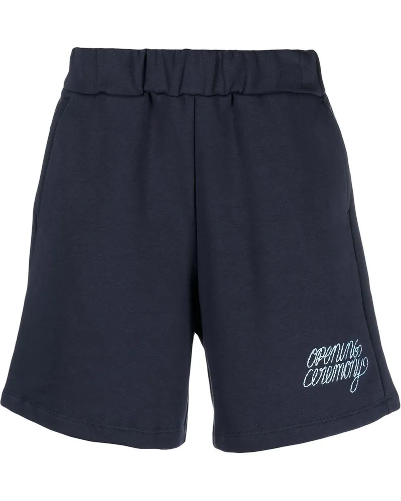 Opening Ceremony Jogginghose mit Logo-Stickerei - Blau Blau