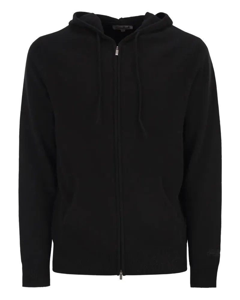 MC2 Saint Barth zip-up hoodie - Schwarz Schwarz